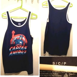 Exclusive Captain America Tank Top